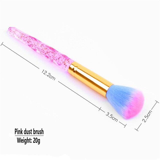 Nail Duster Ombre Cleaning Brush - Angelina Nail Supply NYC