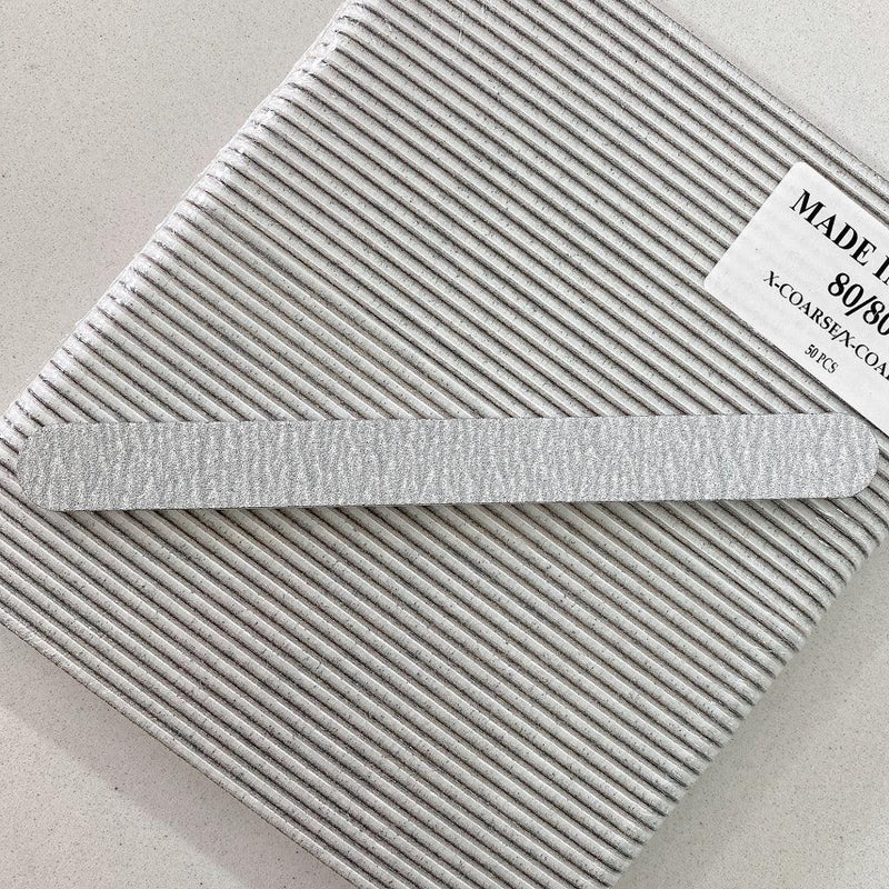 Nail File - 80/80 (zb) Box/40bags - Angelina Nail Supply NYC
