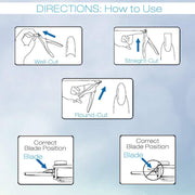 Nail Tip Cutter Mehaz (Pink) - Angelina Nail Supply NYC