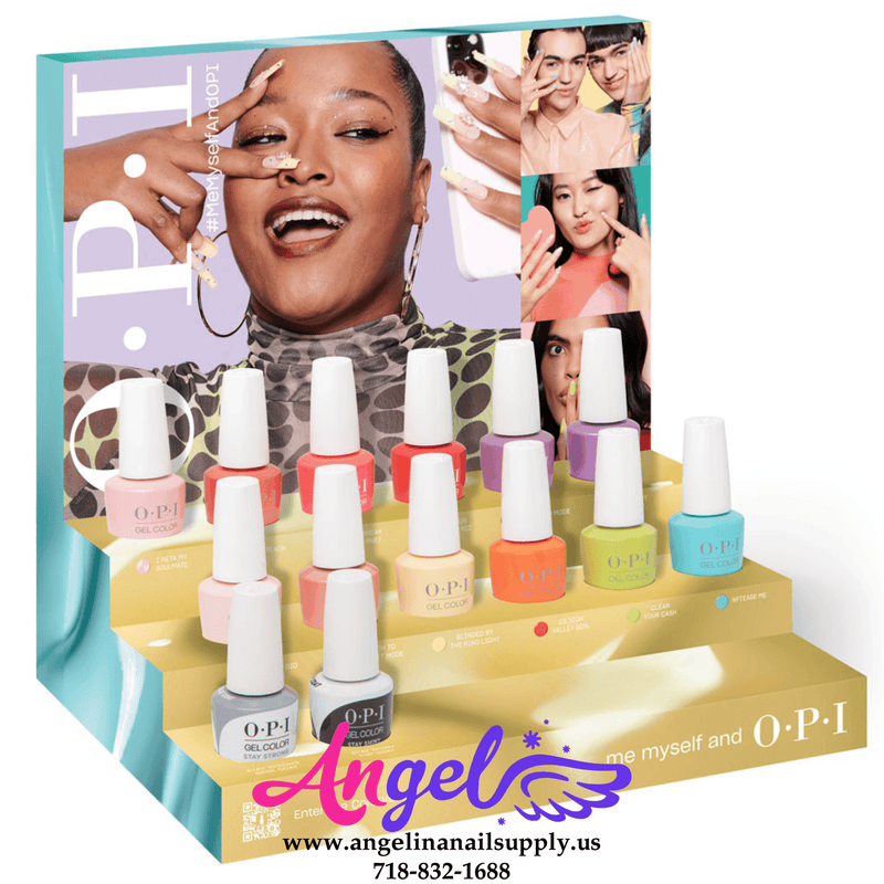 OPI Gel Color - Me Myself and OPI Collection 12 Colors & 1 Base Gel 1 Top Gel| Spring 2023 - Angelina Nail Supply NYC