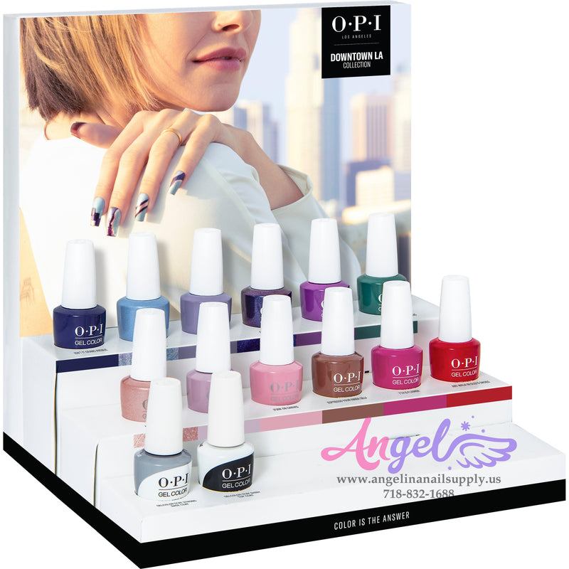 OPI Gel Colors - Downtown LA Collection 12 Colors | Fall 2021 - Angelina Nail Supply NYC