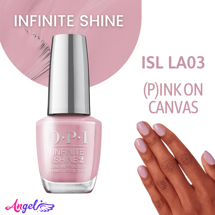 OPI Infinite Shine ISL LA03 (P)INK ON CANVAS - Angelina Nail Supply NYC