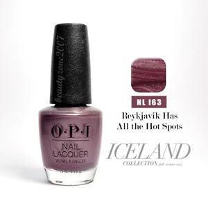 OPI Nail Lacquer NL I63 REYKJAVIK HAS ALL THE HOT SPOTS - Angelina Nail Supply NYC