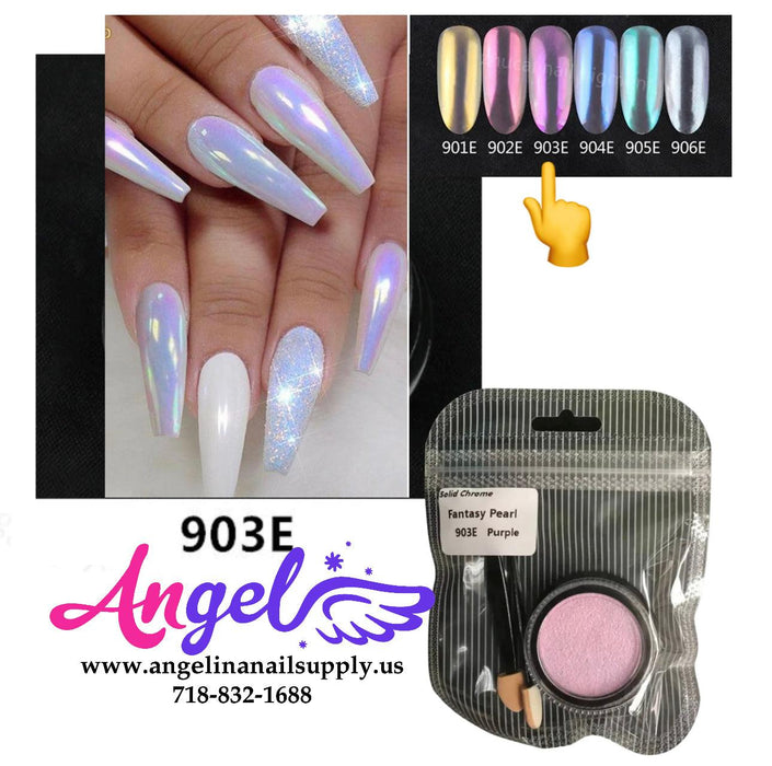 Pearl Chrome Pigment - Angelina Nail Supply NYC