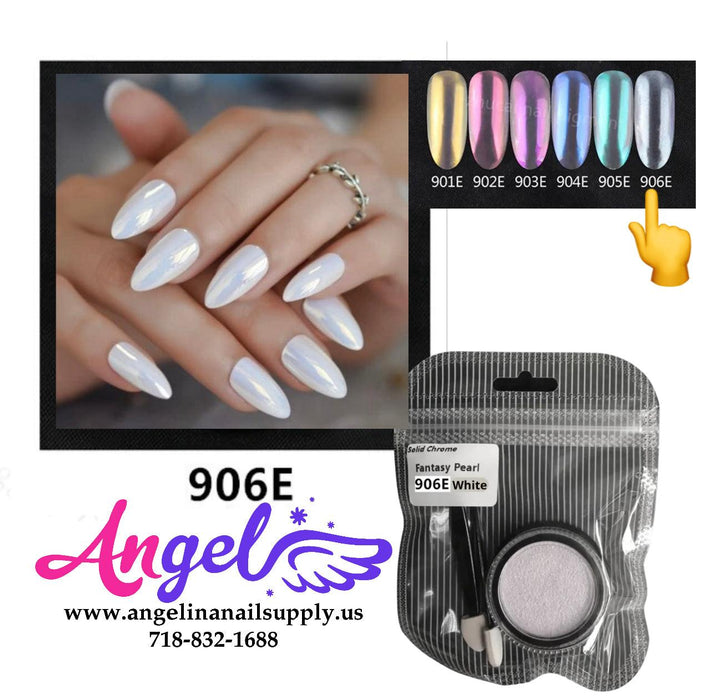 Pearl Chrome Pigment - Angelina Nail Supply NYC