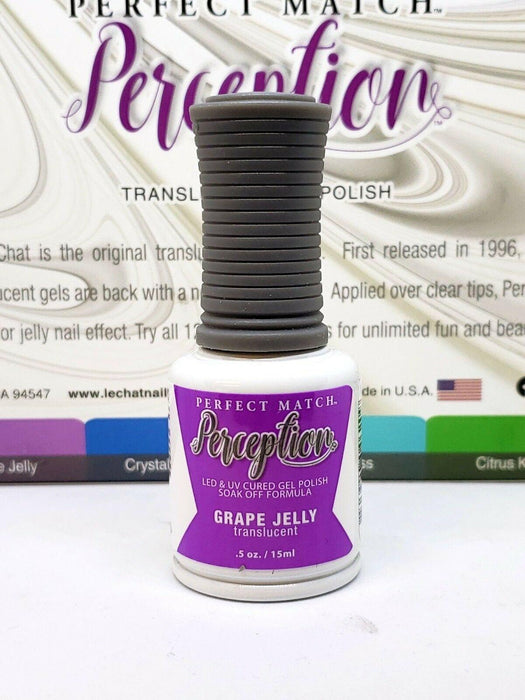 Perception Translucent Gel 02 Grape Jelly | Perfect Match - Angelina Nail Supply NYC