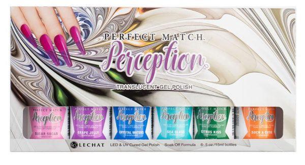 Perception Translucent Gel Set #1 - 01->06 | Perfect Match - Angelina Nail Supply NYC