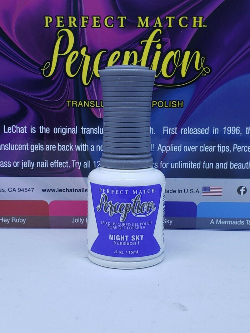 Perception Translucent Gel Set #2 - 07->12 | Perfect Match - Angelina Nail Supply NYC