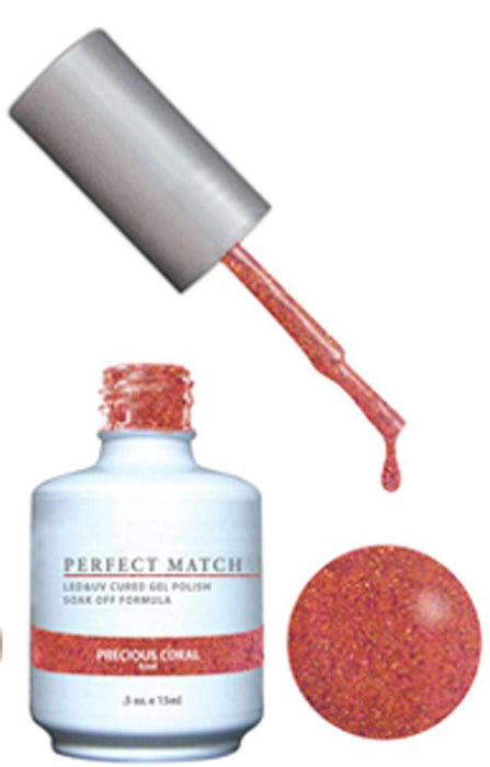 Perfect Match Gel Duo PMS 124 PRECIOUS CORAL - Angelina Nail Supply NYC