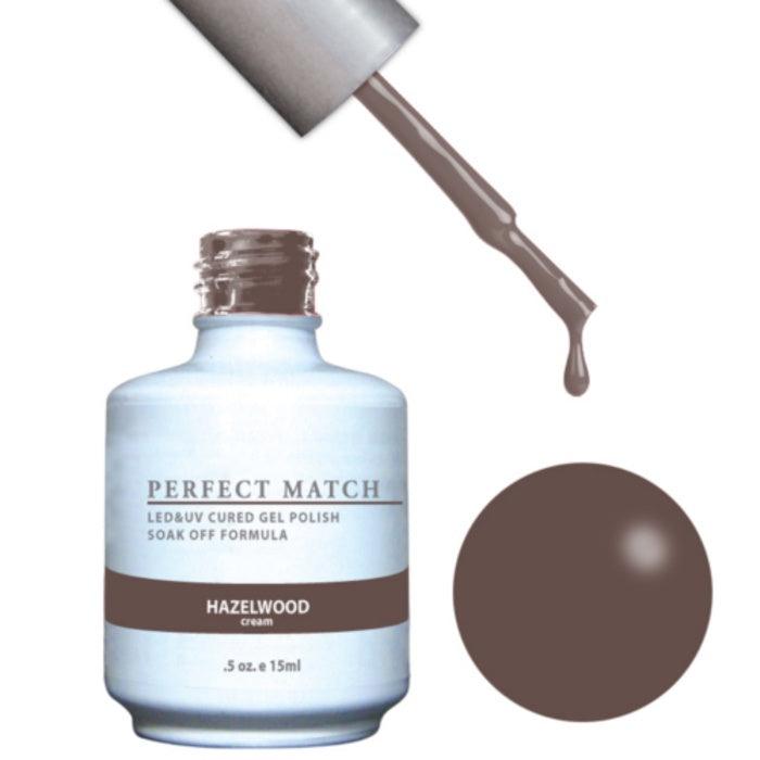 Perfect Match Gel Duo PMS 129 HAZELWOOD - Angelina Nail Supply NYC