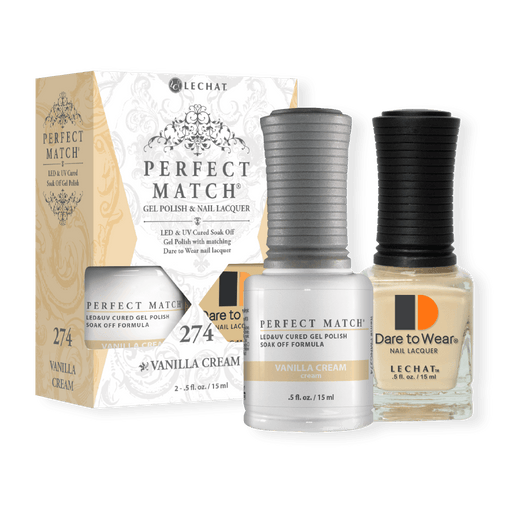 Perfect Match Gel Duo PMS 274 VANILLA CREAM - Angelina Nail Supply NYC