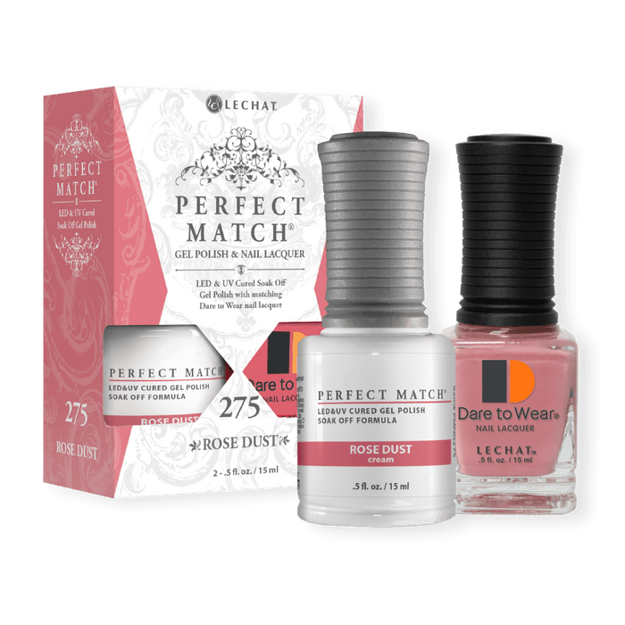 Perfect Match Gel Duo PMS 275 ROSE DUST - Angelina Nail Supply NYC