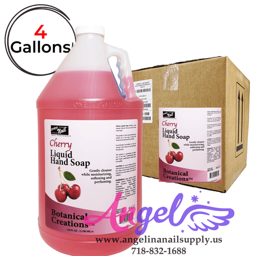 Pronail Hand Soap - Cherry (Box/4gal) - Angelina Nail Supply NYC