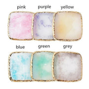 Resin Palette Agate Stone Dish | Tools For Color Mixing - Angelina Nail Supply NYC