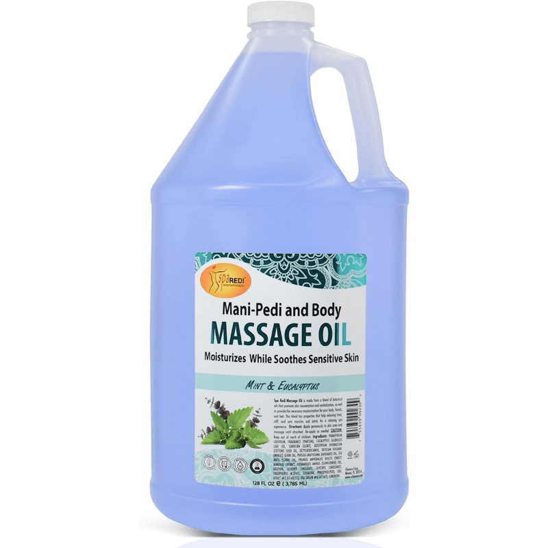 Spa Redi Mani, Pedi & Body Massage Oil (Gallon) - Angelina Nail Supply NYC