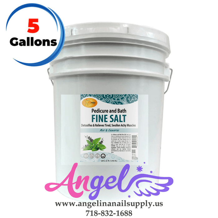 Spa Redi Pedi Bath Fine Salt (1 gal & 5 gal) - Angelina Nail Supply NYC