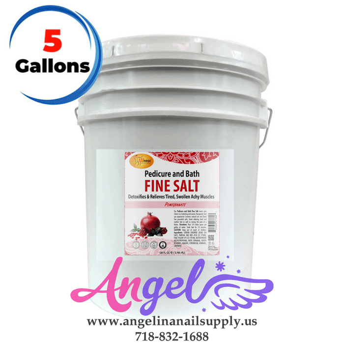 Spa Redi Pedi Bath Fine Salt (1 gal & 5 gal) - Angelina Nail Supply NYC