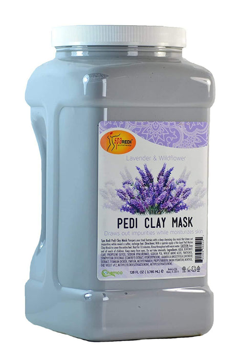 Spa Redi Pedi Clay Mask (1 gal & 5 Gal) - Angelina Nail Supply NYC