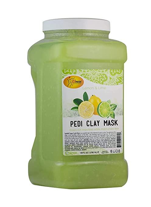 Spa Redi Pedi Clay Mask (1 gal & 5 Gal) - Angelina Nail Supply NYC