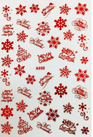 Sticker Christmas - Angelina Nail Supply NYC