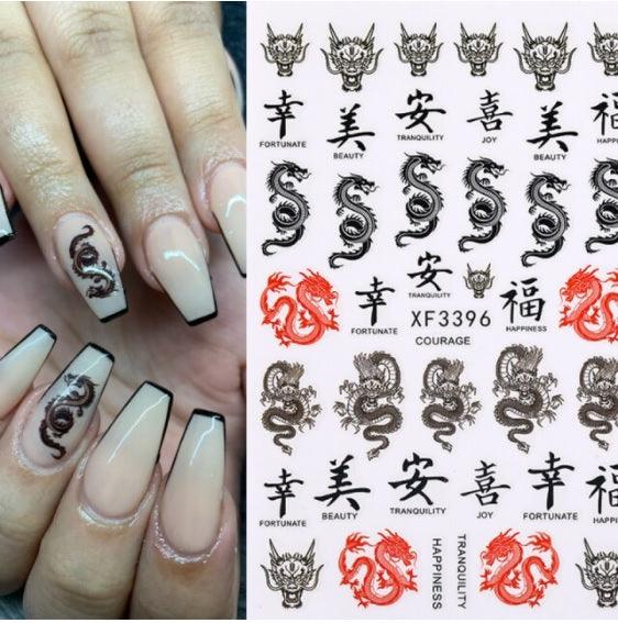 Sticker Dragon - Snake - Angelina Nail Supply NYC