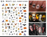 Sticker Halloween - Angelina Nail Supply NYC