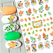 Sticker Leaf & Flower - Angelina Nail Supply NYC