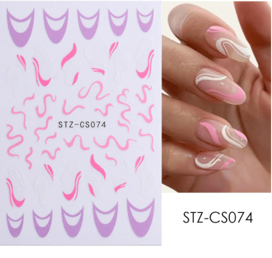 Sticker Stripe - Line Mix & Match - Angelina Nail Supply NYC