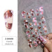 Sticker Unique Japanese Pearl Ribbon - Angelina Nail Supply NYC