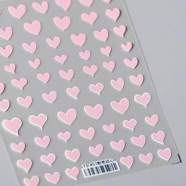 Sticker Valentine & Heart - Angelina Nail Supply NYC