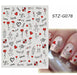 Sticker Valentine & Heart - Angelina Nail Supply NYC