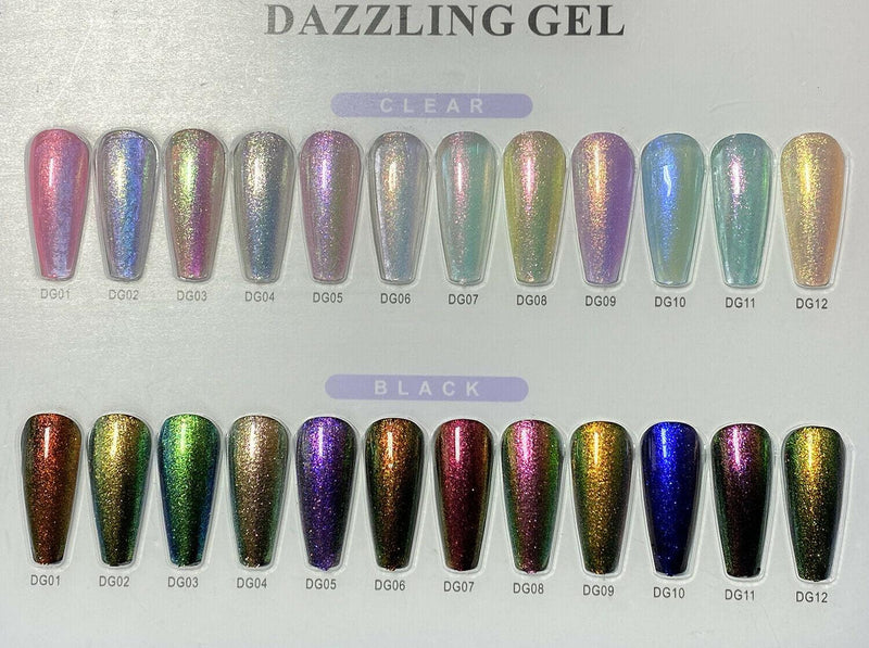 Sumika Dazzling Gel (Set 12 pcs) - Angelina Nail Supply NYC