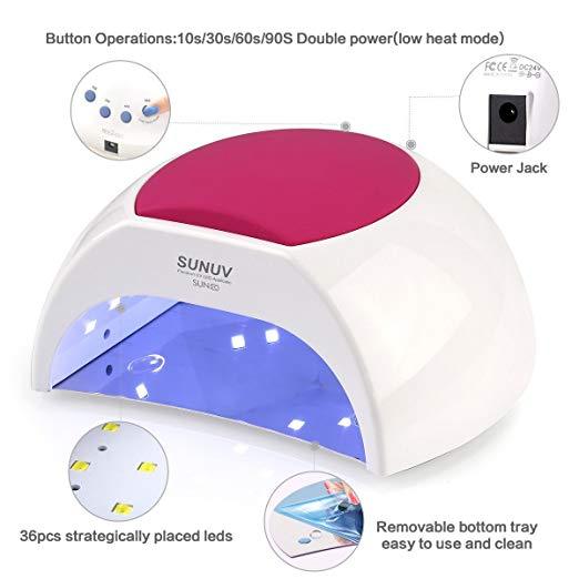 Sun UV/LED Gel Machine - Angelina Nail Supply NYC