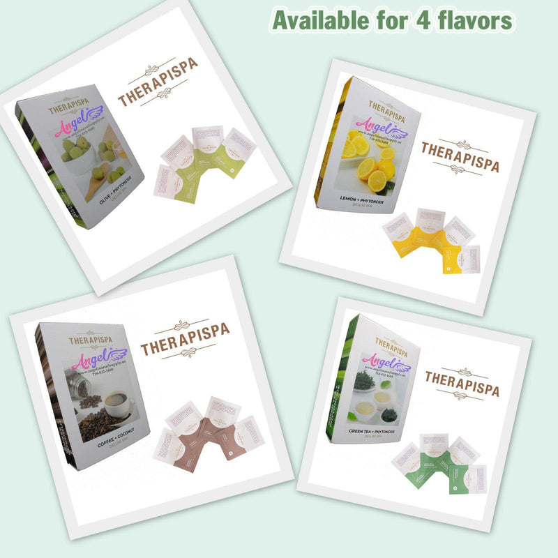 Therapispa Deluxe Spa | Box/60packs | Coffee - Angelina Nail Supply NYC