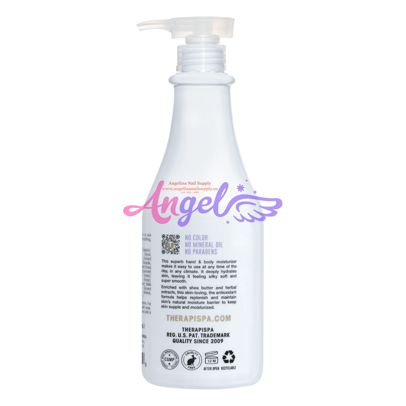 Therapispa Lotion | Lavender (Box/12bottles) - Angelina Nail Supply NYC