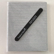 Tropical Nail File 80 Black (bag/ 50 pcs) - Angelina Nail Supply NYC